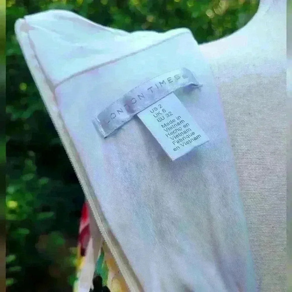 London time floral dress size 2 - Picture 6 of 13